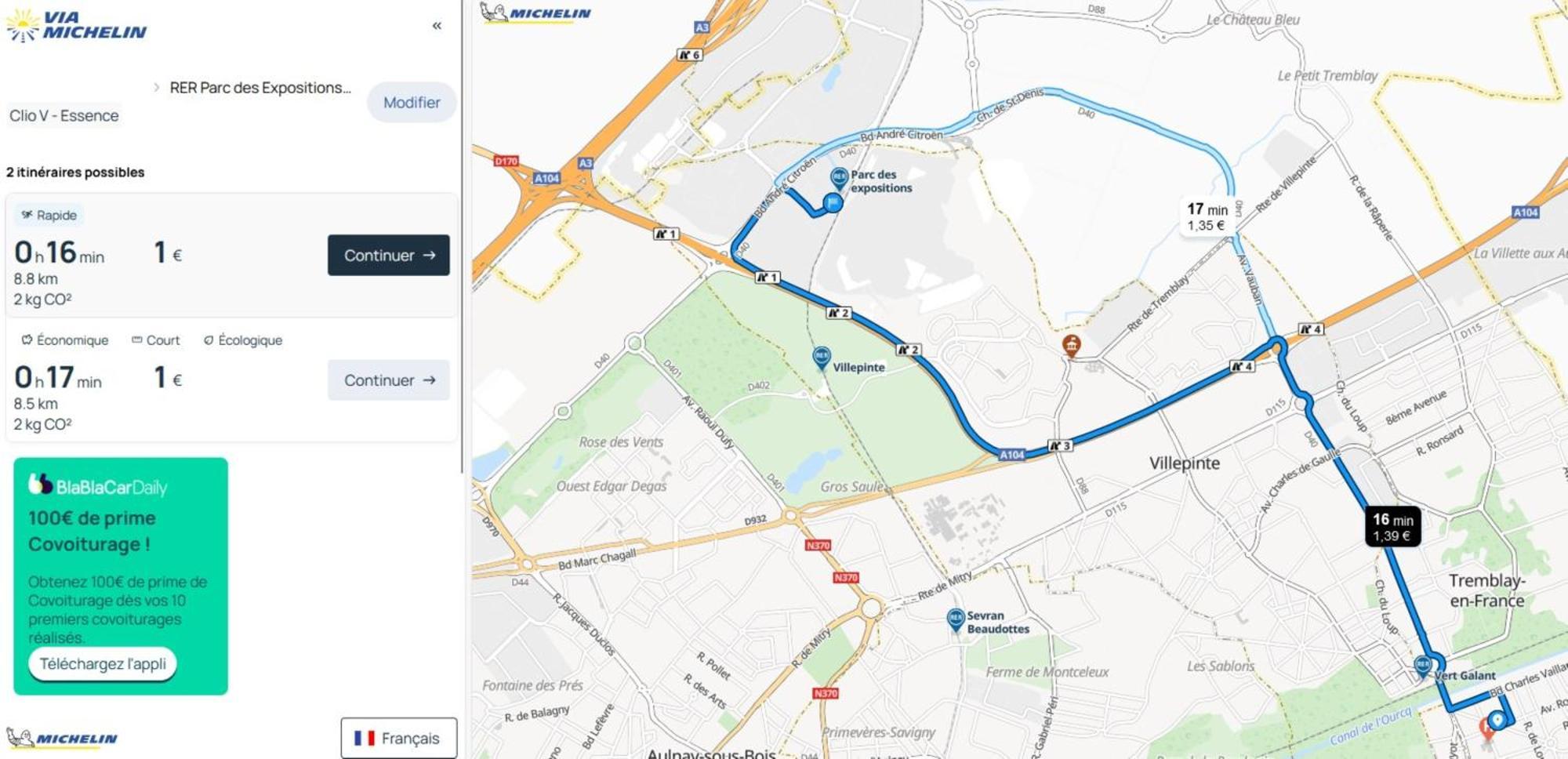 Studio Neuf Parking Securise Direct Cdg Et Paris Centre Parc Expo Villepinte & Arena Grand Paris Tremblay-en-France Eksteriør bilde